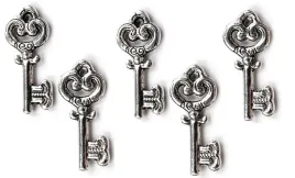 tycie-kluczyki-srebrne-5szt