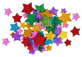 gwiazdki-brokatowe-na-piance-pvc-samoprzylepnej