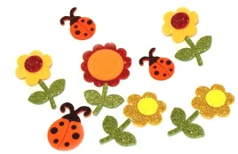 kwiatki-z-brokatem-biedronki-bez-samoprzylepne