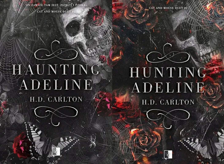 PAKIET 2 X H. D. CARLTON HAUNTING + HUNTING ADELINE - CAT AND MOUSE KOMPLET
