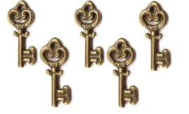 tycie-kluczyki-stary-mosiadz-5szt