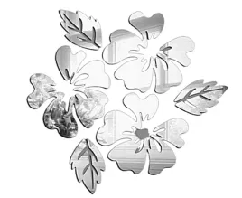 3-kwiaty-3-liscie-ozdoba-lustrzana