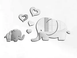 slon-i-sloniatko-ozdoba-lustrzana