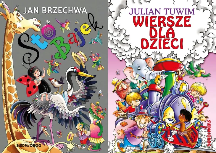 PAKIET 2 X SIEDMIOGRÓD - STO BAJEK + WIERSZE DLA DZIECI - TUWIM, BRZECHWA