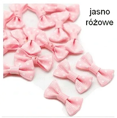 mini-kokardki-rypsowe-w-kropki-stan-nowy