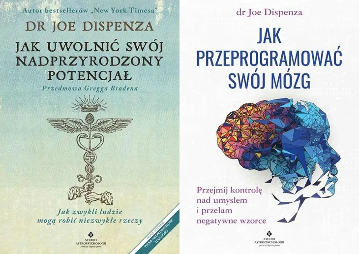 PAKIET 2 X JOE DISPENZA - JAK UWOLNIĆ... + JAK PRZEPROGRAMOWAĆ SWÓJ MÓZG