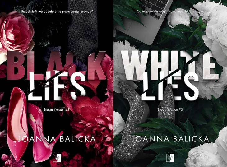 PAKIET 2X BRACIA WESTON - BLACK LIES + WHITE LIES - TOM 2-3 - BALICKA