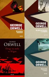 pakiet-4x-george-orwell-w-holdzie-katalonii-na-dnie-w-paryzu-i-londynie