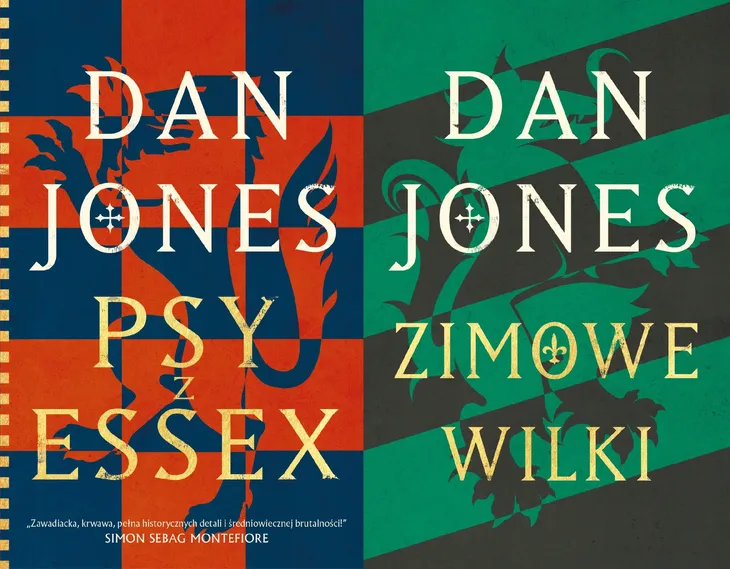 PAKIET 2X PSY Z ESSEX + ZIMOWE WILKI - DAN JONES