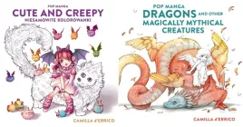pakiet-2x-pop-manga-cute-and-creepy-dragons-and-other-mythical-creatures