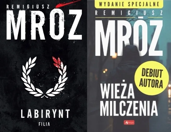 PAKIET 2X LABIRYNT + WIEŻA MILCZENIA - REMIGIUSZ MRÓZ