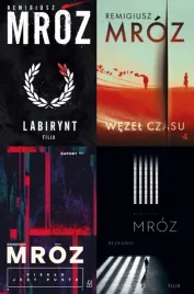 pakiet-4x-remigiusz-mroz-labirynt-wezel-czasu-pieklo-jest-bezkarny