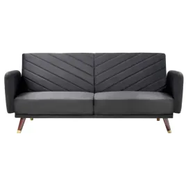 sofa-rozkladana-welurowa-czarna-senja-lumarko