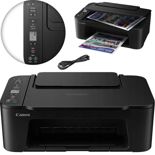 Drukarka wielofunkcyjna atramentowa kolor Canon PIXMA TS3750i wifi usb