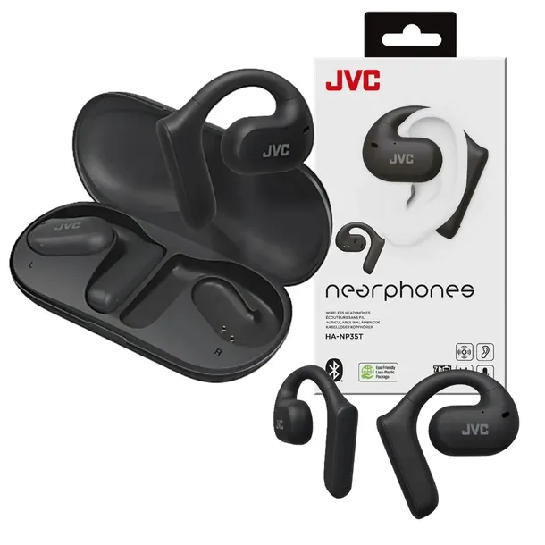 Słuchawki Bezprzewodowe Douszne z Mikrofonem JVC HEADPHOHONES HA-NP35T