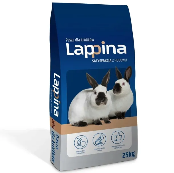 LAPPINA 2 EXTRA KARMA PASZA DLA KRÓLIKÓW TUCZ Nutrena 25kg