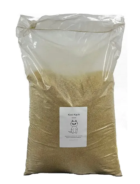 Żwirek kukurydziany 40L Koci Kącik CORN SAND piasek kukurydziany 10kg+15kg