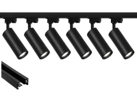 6-reflektorow-szynowych-na-zarowke-gu10-czarne-1-fazowy-szyna-premium-2m