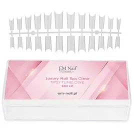 em-nail-luxury-tipsy-tunelowe-proste-clear-504-szt