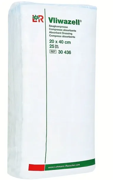 Opatrunek wysokochłonny Vliwazell 20x40cm 25szt