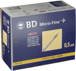 bd-micro-fine-u-40-05ml-030mm-30g-x-8mm-100szt