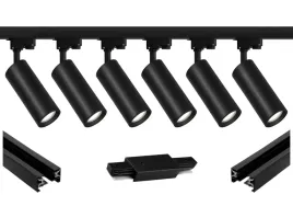 6-lamp-na-gwint-gu10-czarny-1-faza-szyna-premium-2x15m-zasilanie-na-srodku