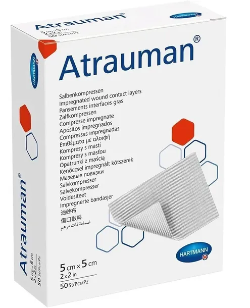 HARTMANN - Atrauman - 5 x 5 cm - 50 szt.