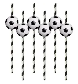 slomki-rurki-papierowe-jednorazowe-pilka-nozna-football-6-szt-bialo-czarne