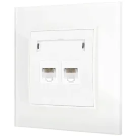 gniazdo-internetowe-rj45-2x-z-ramka-kwadratowa-efekt-szkla-seria-icon-bialy