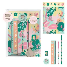 zestaw-przyborow-szkolnych-do-pisania-kot-pusheen-pyramid-7-elementow