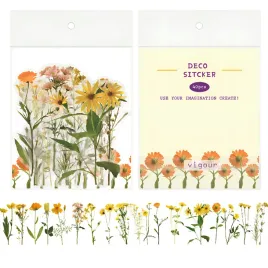 naklejki-do-dziennika-planera-dekoracyjne-akcesoria-do-scrapbooking-kwiaty