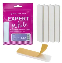 staleks-expert-nakladki-na-pilnik-krotki-biale-buffer-dfe-51-240w-10szt