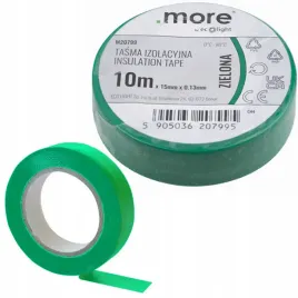 tasma-izolacyjna-klejaca-15mm-x-013mm-odporna-wytrzymala-zielona-10m-1szt