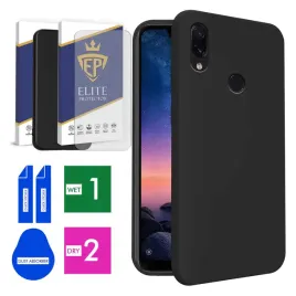 etui-na-telefon-xiaomi-redmi-note-6-matowe-soft-matt-szybka-szklo
