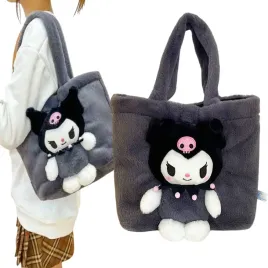torebka-pluszowa-kuromi-sanrio-z-postacia-torba-na-ramie-miekka-lekka-styl