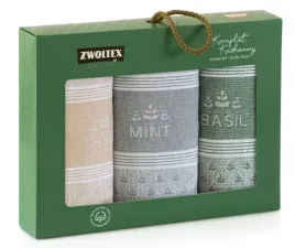 komplet-sciereczek-zwoltex-mint-thyme-basil-3-szt