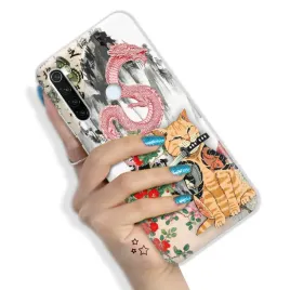 etui-do-xiaomi-redmi-note-8t-mocne-nowoczesne-trendy-pink-animals-hit-wzory