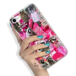 etui-do-iphone-se2-pancerne-nowoczesne-trendy-pink-cute-animals-hit-wzory