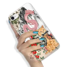 etui-do-iphone-se3-pancerne-nowoczesne-trendy-pink-cute-animals-hit-wzory