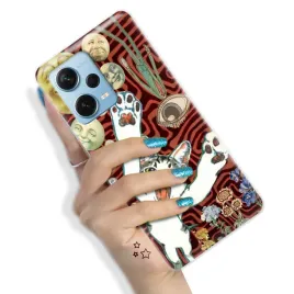 etui-do-xiaomi-redmi-note-12-pro-plus-pancerne-pink-cute-animals-hit-wzory