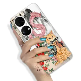 etui-do-huawei-p50-pancerne-nowoczesne-trendy-pink-cute-animals-hit-wzory