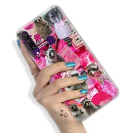 etui-do-huawei-y6p-pancerne-nowoczesne-trendy-pink-cute-animals-hit-wzory