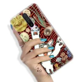 etui-do-xiaomi-redmi-k30-pancerne-trendy-pink-cute-funny-animals-hit-wzory
