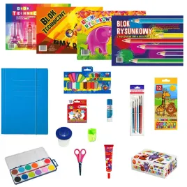 wyprawka-szkolna-17el-do-przedszkola-farby-kredki-zestaw-plastyczny
