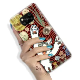 etui-do-xiaomi-poco-x3-mocne-nowoczesne-trendy-pink-cute-animals-hit-wzory