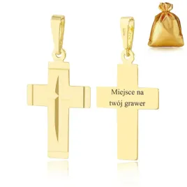 zlota-zawieszka-585-wisiorek-srebrny-925-zawieszka-krzyzyk-z-grawerem-14k