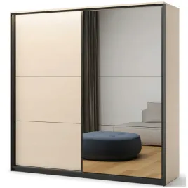 szafa-z-lustrem-200-cm-bezowa-lamele-przesuwna-z-oswietleniem-pojemna-en-01