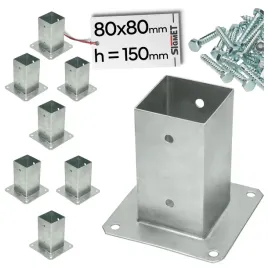 8-x-podstawa-slupa-przykrecana-80x80-wspornik-kotwa-wkrety-do-zestawu