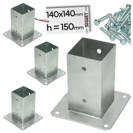 4-x-podstawa-slupa-140x140-przykrecana-kwadratowa-wkrety-do-montazu