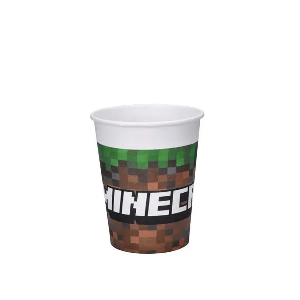 kubki-papierowe-jednorazowe-minecraft-200ml-8szt-liczba-sztuk-w-zestawie-8-szt